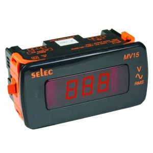 115VAC 1PH 3 Digit LED Voltmeter Input 50-480VAC 48X96