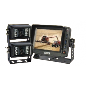 Vehicle Cctv System 7" Monitor 4CH C/W 2X Cameras
