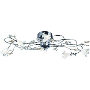 230V/12V DECORATIVE CEILING LAMP FITTING 6x20W G4 INCLUDED