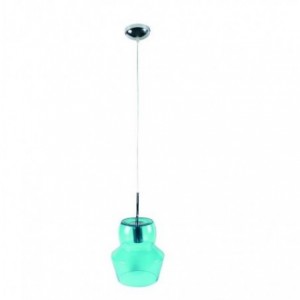 230V 40W E27 Pendant Light Blue Glass