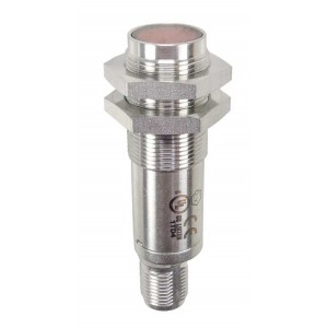 SHORT HOUSING M18 ST/STEEL POL RRX 4m PNP M12 PLUG 12-30VDC