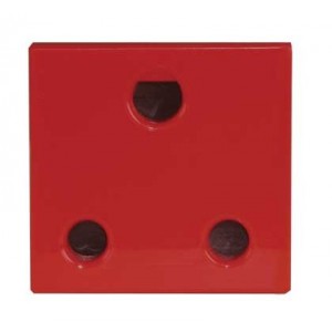 SA 3 PIN 16A DEDICATED SOCKET 2M (45x45mm)
