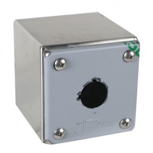 304 1 HOLE PUSHBUTTON ENCLOSURE 80x82x85