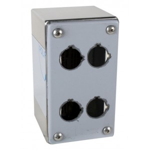 304 4 HOLE PUSHBUTTON ENCLOSURE 140x80x85