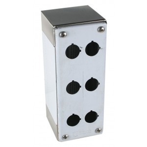 304 3x2 HOLE PUSHBUTTON ENCLOSURE 200x80x85