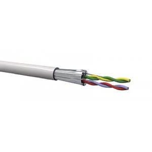 1MM2 Overall Aluminium Mylar Screened 2-PAIR Cable /100M