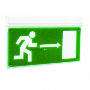 Emergency Exit Legend Right
