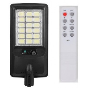 90W LED Solar Street Light 18W Panel 3.2V/18AH Batt.