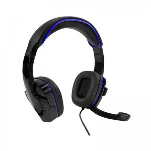 Sparkfox W18P102 PS4 SF1 Stereo Headset Black and Blue