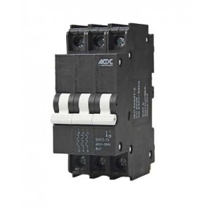 50A 3-POLE 6kA C CURVE MINI RAIL MCB