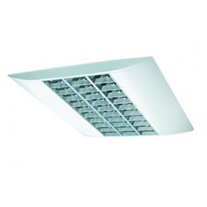 3x14W T5 SURFACE CEILING MOUNT 623x623x66mm