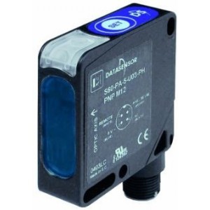 50x50x15 LASER RECEIVER 60m PNP NO/NC M12 PLUG 10-30VDC