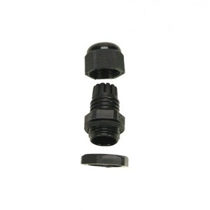 BLACK 20mm SIZE 0 CLAW COMPRESSION GLAND