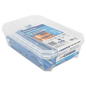 Nylon Expansion Plug With Screw 10X50MM 8 Per Bag