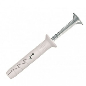 Nyl HAMMER-IN Fixing 8X80MM + Csk Head X16 -BAG