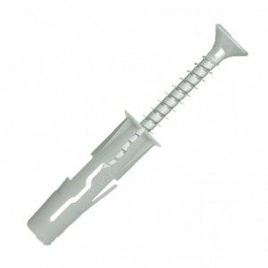 Universal Plug With Screw 5X24MM 40 Per Bag