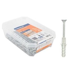 Expansion Plug Fix 8X40MM With Screw 100PSC Per Tub