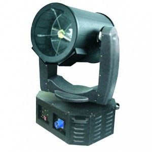 7kW SEARCHLIGHT WITH MOVING HEAD &amp; DMx C/W FLIGHT CASE