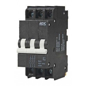 32A 3-POLE 4.5kA C CURVE MINI RAIL MCB