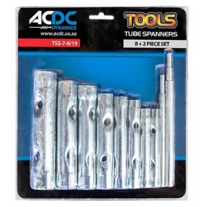 10 Piece Tube Spanner Set