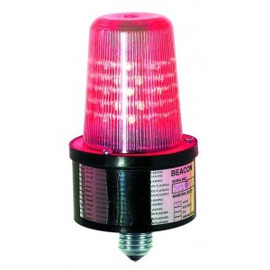 Red Beacon Flasher 110-230V Es Fitting