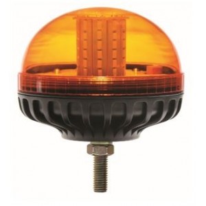 12-24VDC Amber LED Micro Beacon 1-BOLT Mounting