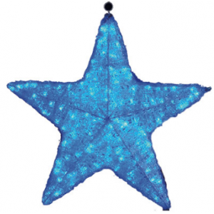230V Small Star 3D Motif 30CM Dia