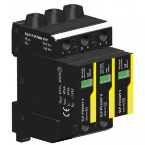 3P 700VDC 40kA 8/20 SURGE ARRRESTOR FOR PHOTOVOLTAIC