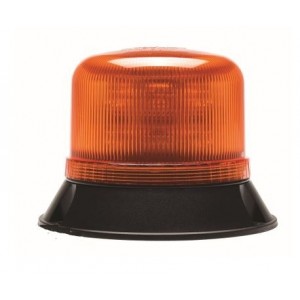 12-24VDC Amber LED Flat Top Beacon 3-BOLT Mounting