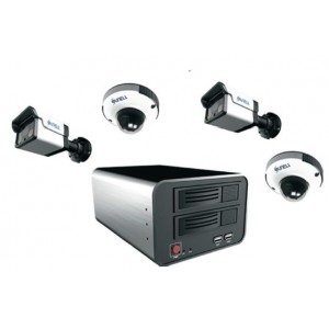 Nvr Kit 4CH 1080P-4CH POE-1X1TB HDD+4X720P Ir Dome Cameras