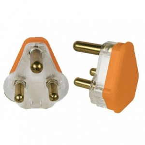 16A Orange Snapper Plug Top