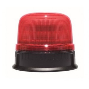 12-24VDC Red LED Diamond Beacon Double Flash 3-BOLT