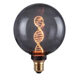 230VAC 3.5W G125 Dna Filament Effect Lamp E27 Smoked
