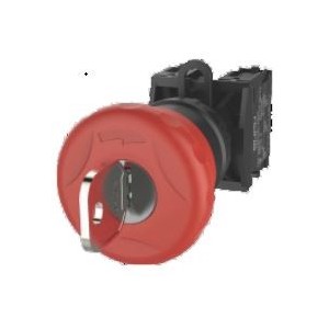22MM Red E-STOP Head Key Release 40MM Dia