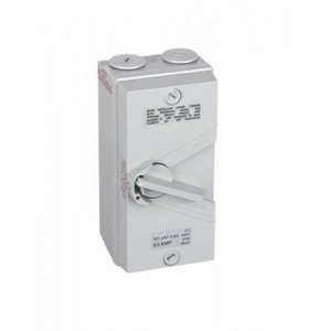 63A 2P Enclosed Isolator IP56