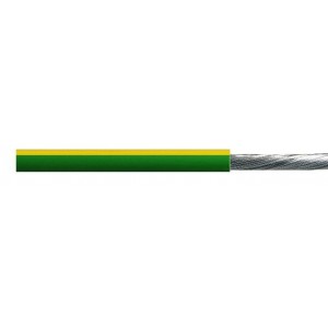 1.5 GREEN/YELLOW Silicone Cable /5M