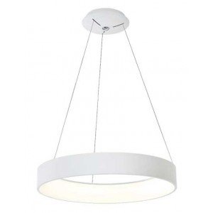 230VAC 24W White LED Pendant Fitt. DIA.450X85MM Cct Adj.