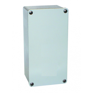 ALUMINIUM BOX GREY IP65. 206Hx106Wx81D