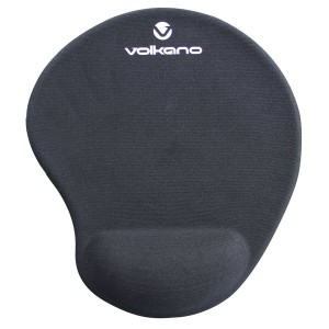 Volkano VK20009BK Comfort Series Black Gel Wristguard Mousepad