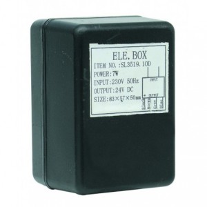 230V/24VDC 0.4A Power Supply For Strip Lights