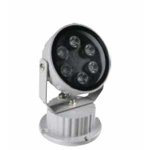 230V LED RED FLOODLIGHT 6x1W