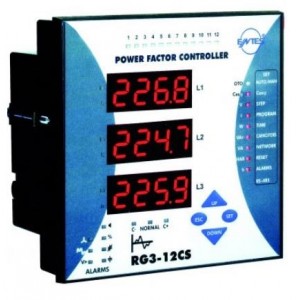12 STEP PFC CONTROLLER C/W RS-485 &amp; ALARM 144x144