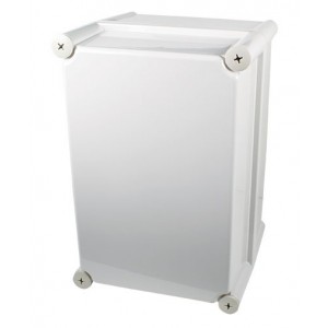 ENCLOSURE 280x190x190 GREY SCREW LID IP66
