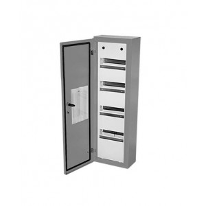 4x24(96) WAY IND STEEL SURF DIN DB IP54 GREY