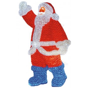 230V Small Santa 3D Motif 120X80CM