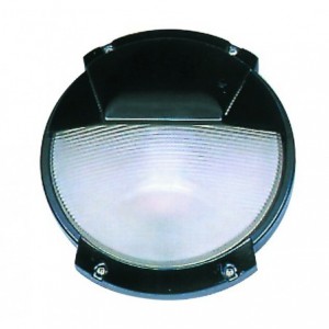 1x13W E.S.L BLACK BULKHEAD 235x120H
