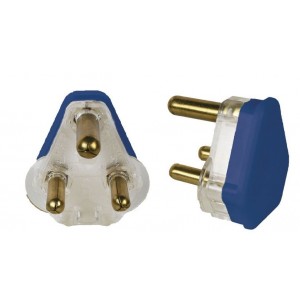 16A Blue Snapper Plug Top
