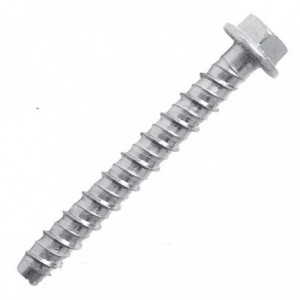 Concrete Screw Bolt 7.5X75MM R-LX Hex + Flange X6 -BAG
