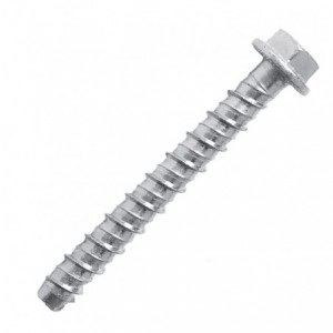Concrete Screw Ancor 12.5X65MM R-LX Hex With Flange Zinc Pla