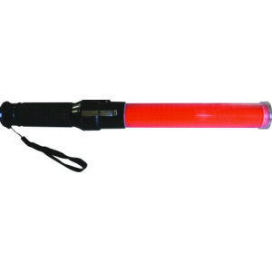 Battery Powered LED Police Baton- Red- ON/OFF And Flash